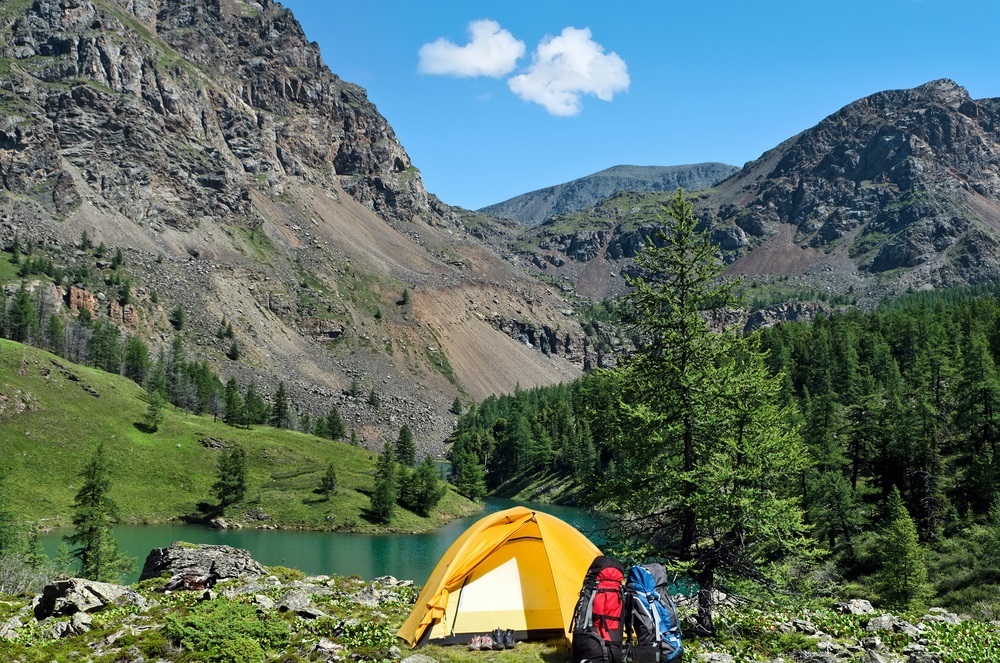 Camping in Banff During October
